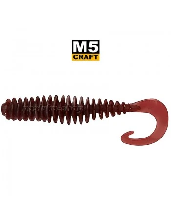 Силиконови примамки M5 Craft Cheater 1.5" Cola, 10 бр.