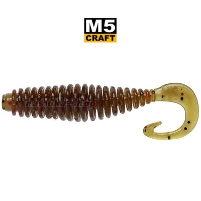 Cheater 1.5" Brown Green Силиконови примамки M5 Craft Cheater 1.5" Brown Green, 10 бр.