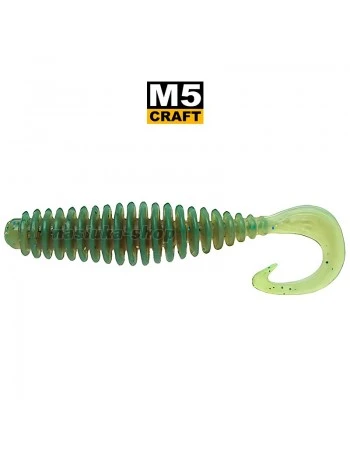 Силиконови примамки M5 Craft Cheater 1.2" Motor Oil Classic, 10 бр.