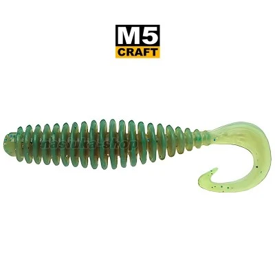 Силиконови примамки M5 Craft Cheater 1.5" Motor Oil Classic, 10 бр.