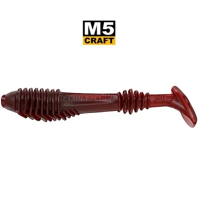Силиконови примамки M5 Craft Chubby Shad 2.2" Cola, 7 бр.