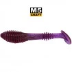 Силиконови примамки M5 Craft Chubby Shad 2.2" Lox Dark, 7 бр.