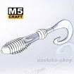 Силиконови примамки M5 Craft Chubby 2.3" Green Melon, 7 бр.