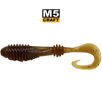 Chubby 2.3" Brown Pumpkin Силиконови примамки M5 Craft Chubby 2.3" Brown Pumpkin, 7 бр.