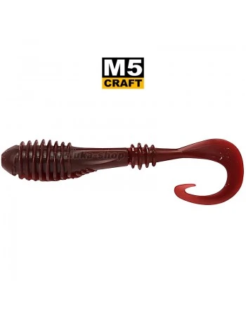 Силиконови примамки M5 Craft Chubby 3.0" Cola, 5 бр.