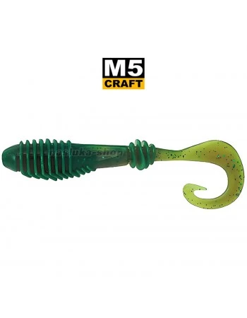 Силиконови примамки M5 Craft Chubby 2.3" Motor Oil Classic, 7 бр.