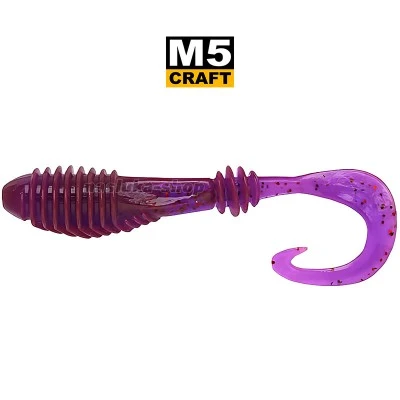 Chubby 2.3" Lox Dark Силиконови примамки M5 Craft Chubby 2.3" Lox Dark, 7 бр.