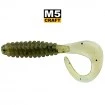 Fairy tail 1.0"/25 мм, цвят Green Pumpkin Силиконови примамки M5 Craft Fairy tail 2.5 см - 10 броя в опаковка