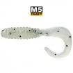 Fairy tail 1.0"/25 мм, цвят White Pearl Силиконови примамки M5 Craft Fairy tail 2.5 см - 10 броя в опаковка