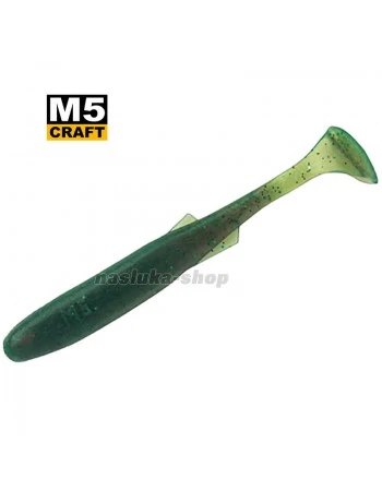 Силиконови примамки M5 Craft Fly Fish 2.5"/63 мм, цвят Motor Oil Classic, 8 бр.