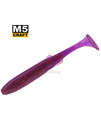Силиконови примамки M5 Craft Fly Fish 3.5"/90 мм, цвят Lox Dark, 5 бр.