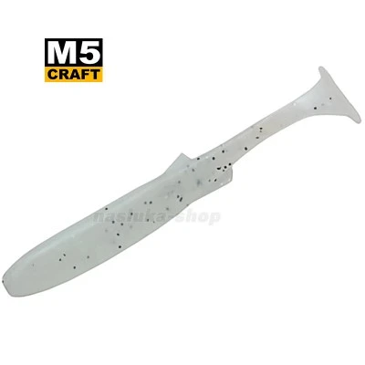 Силиконови примамки M5 Craft Fly Fish 2.5"/63 мм, цвят White Pearl, 8 бр.