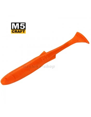 Силиконови примамки M5 Craft Fly Fish 2.5"/63 мм, цвят Orange Carrot, 8 бр.