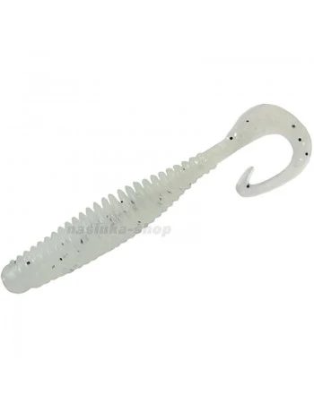 Силиконови примамки M5 Craft Fury 3.0" White Pearl, 5 бр.