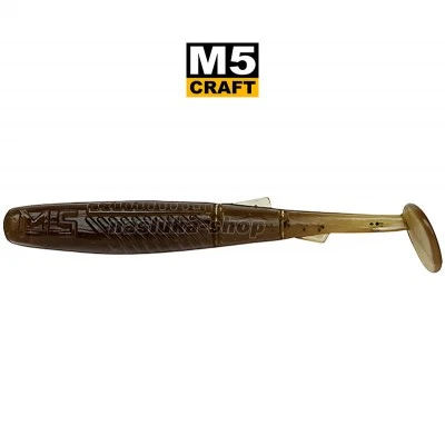 Joker Shad 2.0"/64 мм, цвят Brown Pumpkin Силиконови примамки M5 Craft Joker Shad 2.0"/64 мм, цвят Brown Pumpkin, 8 бр.