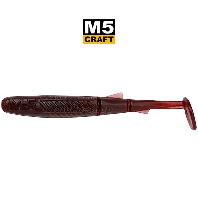 Joker Shad 2.0"/64 мм, цвят Cola Силиконови примамки M5 Craft Joker Shad 2.0"/64 мм, цвят Cola, 8 бр.
