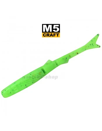 Силиконови примамки M5 Craft Joker 2.3" Chart Green Apple, 8 бр.
