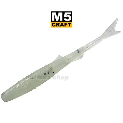 Силиконови примамки M5 Craft Joker 2.3" White Pearl, 8 бр.