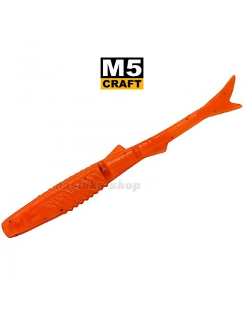 Силиконови примамки M5 Craft Joker 2.3" Orange Carrot, 8 бр.