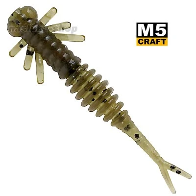 Силиконови примамки M5 Craft Kozyavka 1.2" Green Pumpkin, 10 бр.