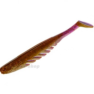 Силиконови примамки M5 Craft Monster Shad 4.0" Lox Dark, 4 бр.