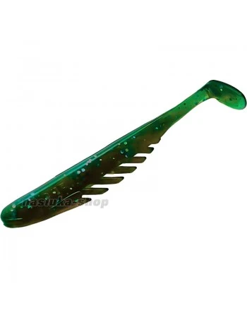 Силиконови примамки M5 Craft Monster Shad 4.0" Green Blue, 4 бр.