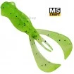 Turbo Crayfish 2.8" Chart Black Flake Силикони за риболов на Бяла риба, Сом, Щука - Качество от Наслука