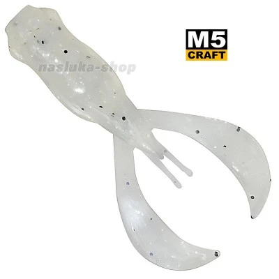 Turbo Crayfish 2.0" White Pearl Силиконови примамки M5 Craft Turbo Crayfish 2.0" White Pearl, 7 бр.