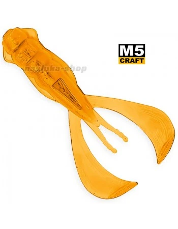 Силиконови примамки M5 Craft Turbo Crayfish 1.6" Orange Carrot, 8 бр.