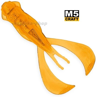 Силиконови примамки M5 Craft Turbo Crayfish 1.6" Orange Carrot, 8 бр.