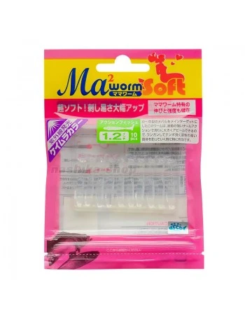 Силиконови примамки Maria Action Fish, 1.8"/4.6см, цвят S/K, 9 бр.