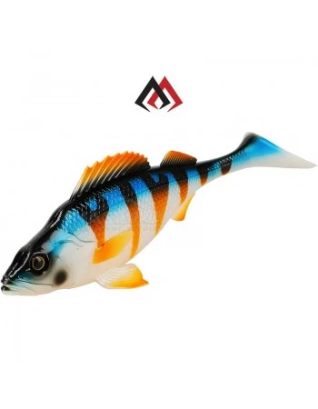 Силиконови шадове Mikado MFT Perch, 10см, цвят Blue Perch, 4 бр.