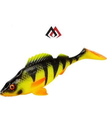 Силиконови шадове Mikado MFT Perch, 10см, цвят Firetiger Perch, 4 бр.