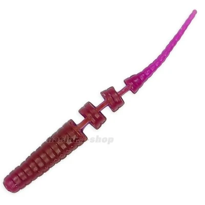 Силиконови примамки - червеи Perchik Worm 1.6"/40мм, цвят 06, 12 бр.