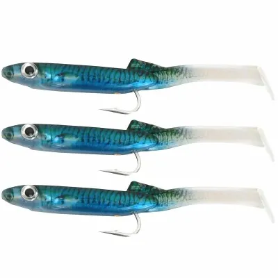 Силиконови примамки Ragot Raglou 3D, 85 мм, цвят GM 3 бр.