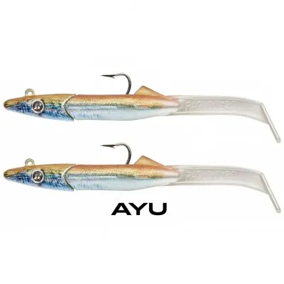 Силиконови примамки Ragot Raglou Hybrid, 85 мм, цвят AYU, 2 бр.