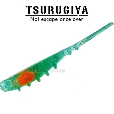 Силиконови ултралайт примамки Tsurugiya Ringer Stick 1.8", 4.6см, цвят #2, 7 бр.