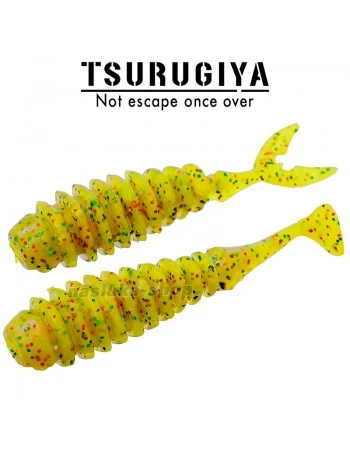 Силиконови примамки Tsurugiya Ruba Tore Zoro, 5см, цвят 01, 4 бр.