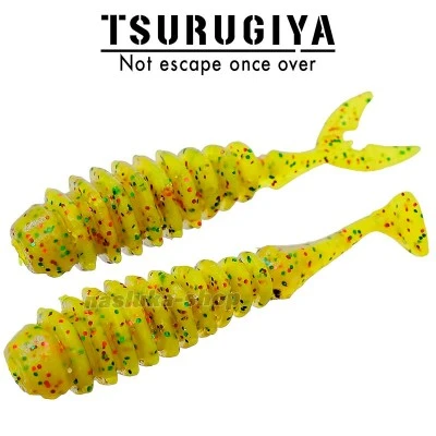 Силиконови примамки Tsurugiya Ruba Tore Zoro, 5см, цвят 01, 4 бр.