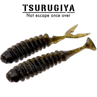 Силиконови примамки Tsurugiya Ruba Tore Zoro, 5см, цвят 02, 4 бр.