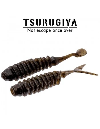 Силиконови примамки Tsurugiya Ruba Tore Zoro, 5см, цвят 03, 4 бр.