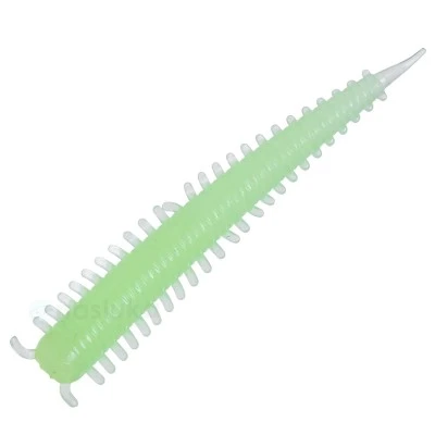 Силиконови морски червеи SandWorm - Green, 38мм, 8 бр.