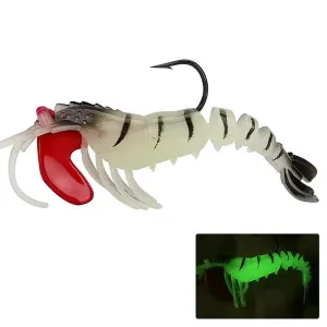 Силиконова примамка, скарида, 7 см, цвят Natural Shrimp Силиконова примамка, скарида, 7 см, цвят Natural Shrimp