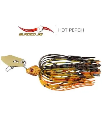 Изкуствена примамка, чатърбайт Fox Rage Bladed Jig, 7 г, цвят Hot Perch