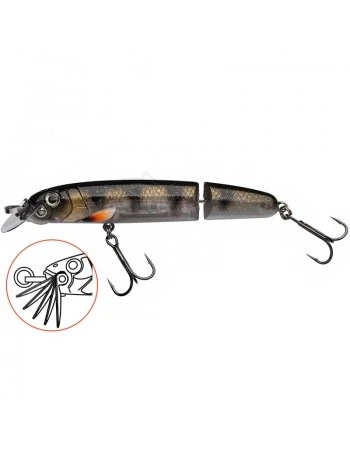 Двуделен потъващ воблер Abu Garcia Beast Hi-Lo Jointed Sinking, 120мм/33г, Bronze Bomber