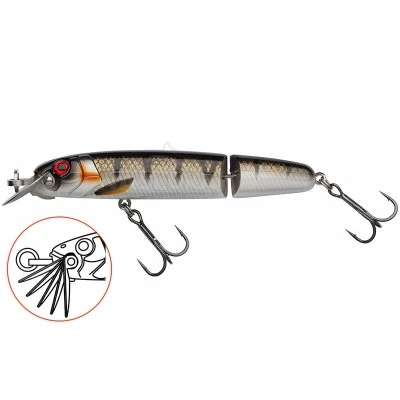 Beast Hi-Lo Jointed Sinking, 120мм/33г, Copper Perch Двуделен потъващ воблер Abu Garcia Beast Hi-Lo Jointed Sinking, 120мм/33г, Copper Perch