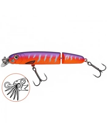 Двуделен потъващ воблер Abu Garcia Beast Hi-Lo Jointed Sinking, 120мм/33г, Red Tiger