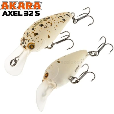 Воблер за кефал, пъстърва и костур Akara Axel 32S, 4,5 г, цвят A227