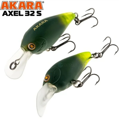 Воблер за кефал, пъстърва и костур Akara Axel 32S, 4,5 г, цвят A228