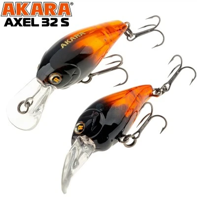 Воблер за кефал, пъстърва и костур Akara Axel 32S, 4,5 г, цвят A247